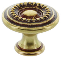 pomolo anticato art.24404 mm.25 patine' cod:ferx.424