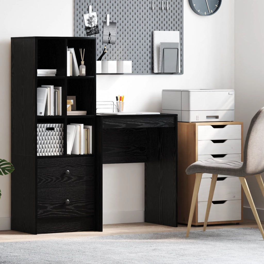 Scrivania Rovere nero Legno ingegnerizzato 60 x 40 x 76 cm