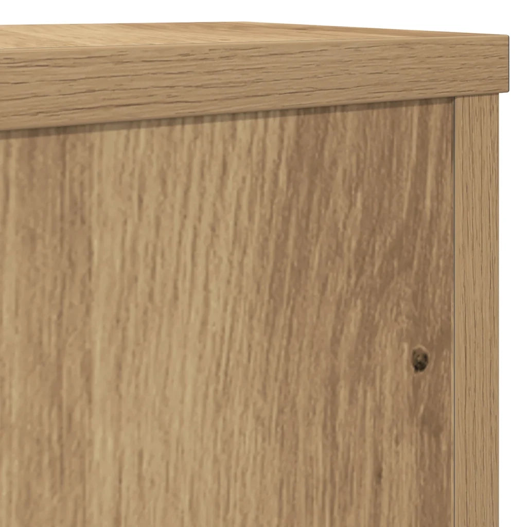 Supporti per Piante 2 pz Rovere 30x30x50 cm in Multistrato 852923