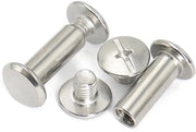 60 Set di Viti M2 x 4 mm in Acciaio Inossidabile - Viti a Tappo - Viti a Busto - Tazze Decorative