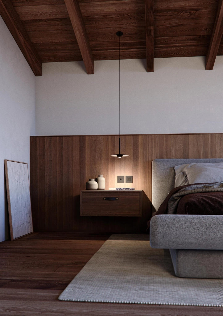 Lampada a Sospensione MINI HAT RECESSED 8 70º 2700K Bianco Opaco - Faretto a incasso a soffitto a LED di alta qualità - Beneito & Faure