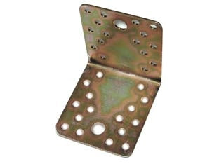 PIASTRA DI GIUNZIONE AD ANGOLO PESANTE ART.848- - mm.90x100x100 - spessore mm.3 - 20 pezzi