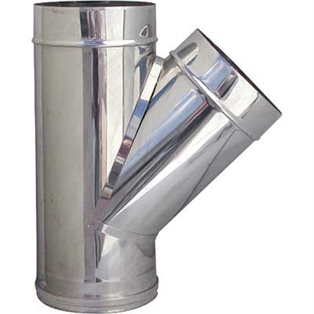 RACCORDO BRAGA A 135  ° PER CANNE FUMARIE  EE ? 120 mm