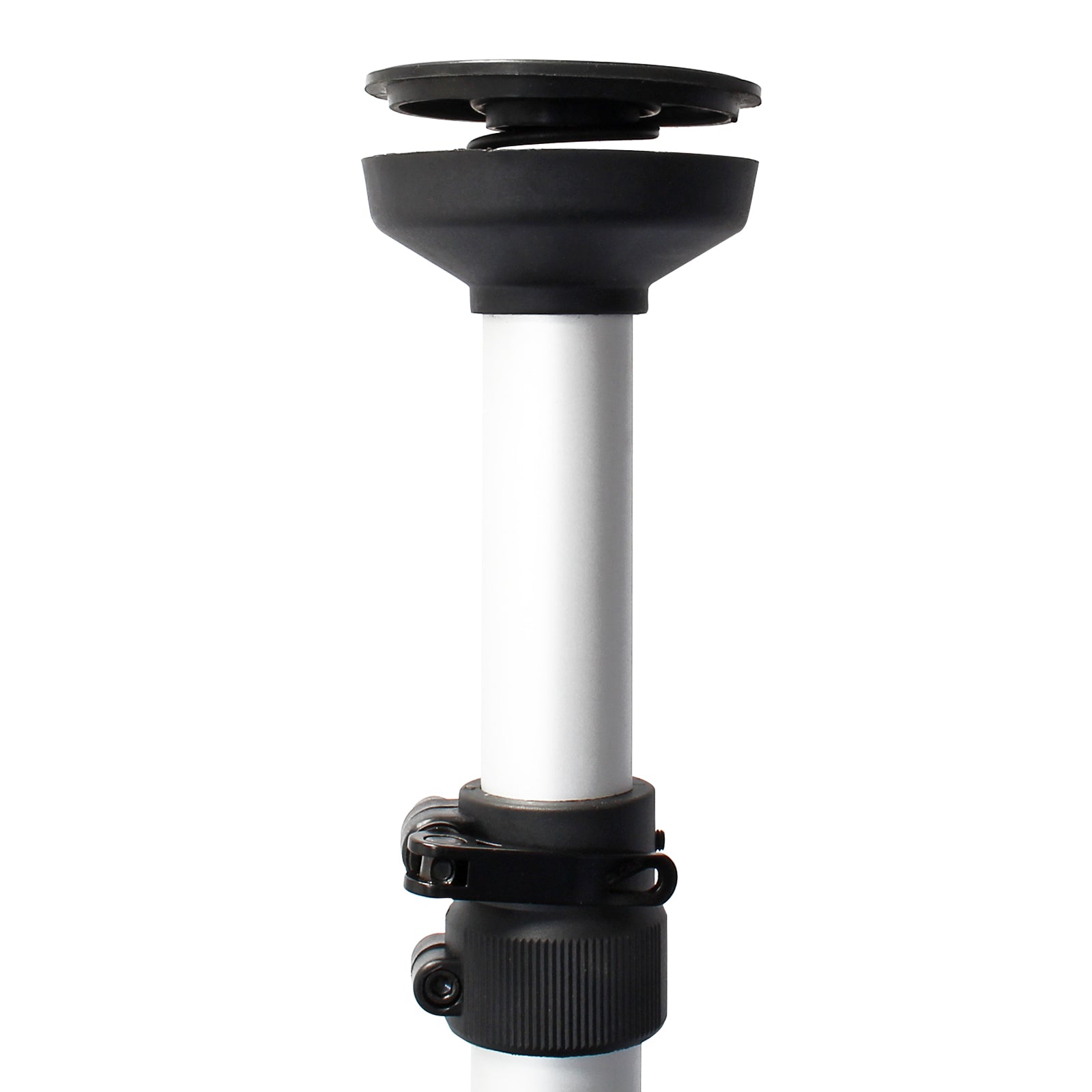 Portabiciclette telescopico per 2 bici da 20 kg 160-340 cm, regolabile con bracci girevoli 360°