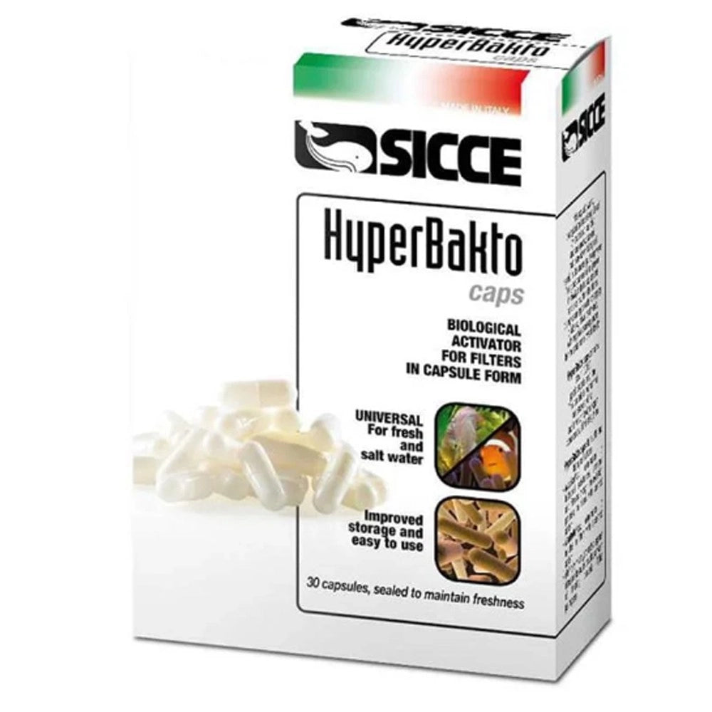 Sicce HyperBacto 30 Capsule - attivatore batterico in capsule per trattare fino a 1500 litri