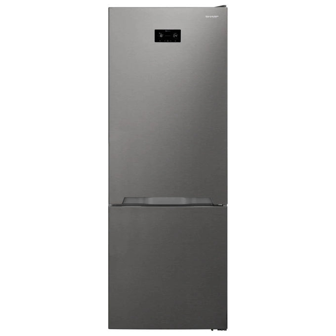 SHARP frigorifero combinato 481 classe db no frost var. Colore Acciaio Inox