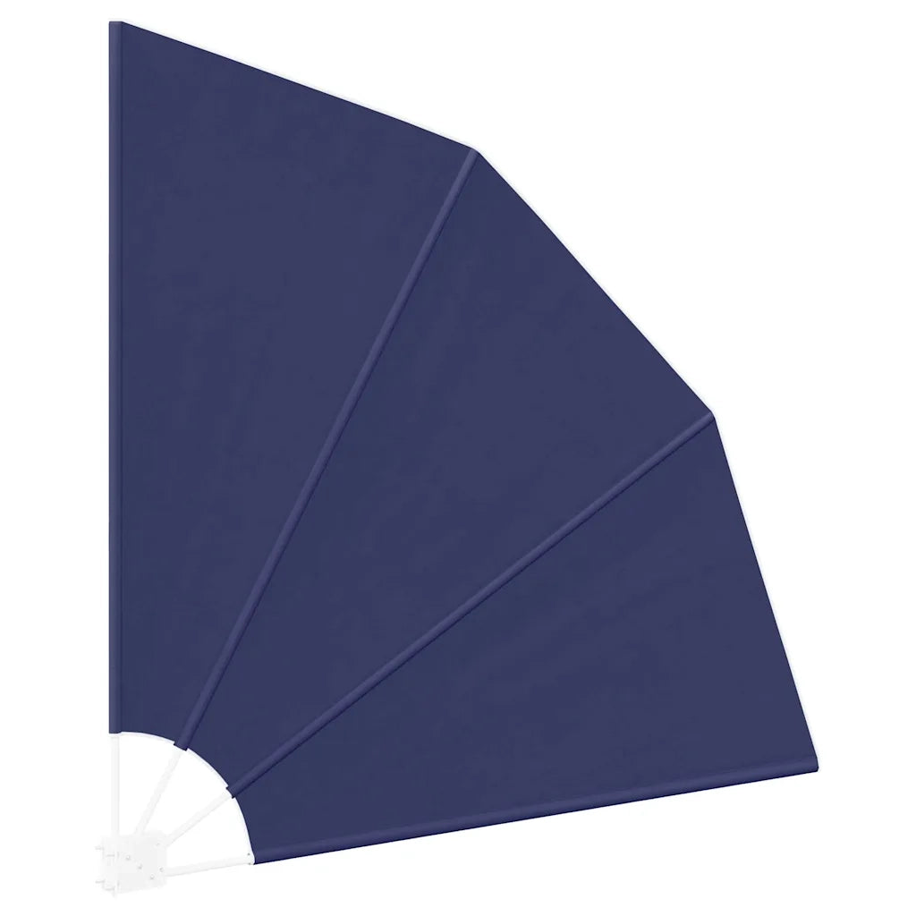 vidaXL Schermo di Privacy per Balcone Blu marino 140 x 140 cm Tessuto