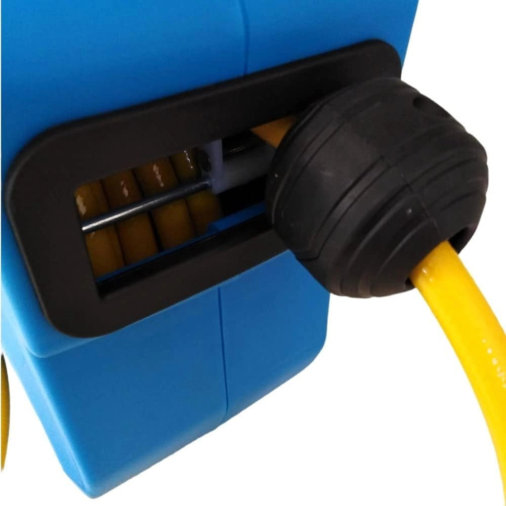 Trade Shop - Avvolgitubo Prolunga Aria Compressa Tubo Cavo 12mt Portatile Xba-03 -