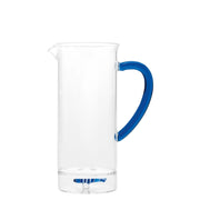 Zafferano Caraffa Teca Mare Collezione Artigianale in Vetro Borosilicato con Decorazione Sardina a Doppiofondo per Servizio Tavola Elegante