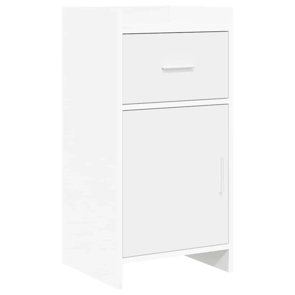 Credenza Bianco 40 x 36 x 80 cm Legno ingegnerizzato 8011083