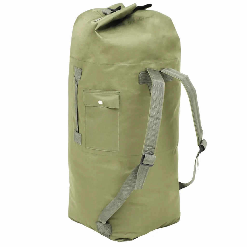 Borsone da Viaggio Stile Militare 85 L Verde Oliva CFW6272884