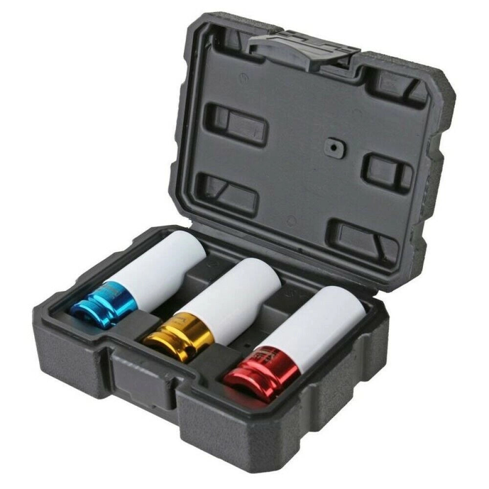 Chiavi a Bussola 1/2 per Cerchi in Lega Set 3pz 1/2'' 17,19, 21MM 206001