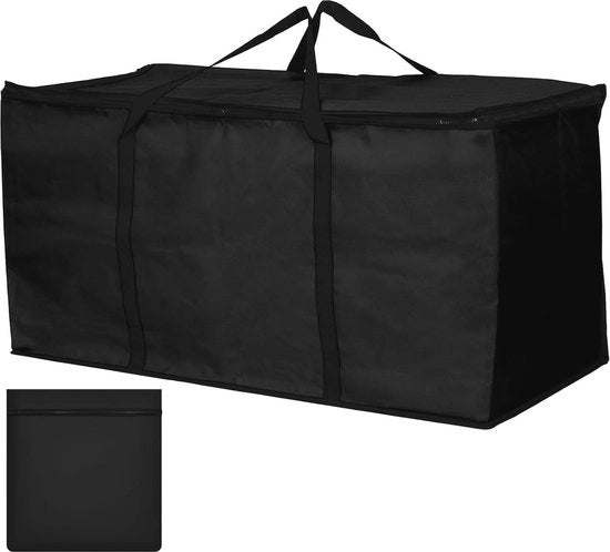 Tas di stoccaggio XL per arredamento esterno e albero di Natale - Impermeabile e resistente ai raggi UV - Copertura per cuscini - Risparmio di spazio