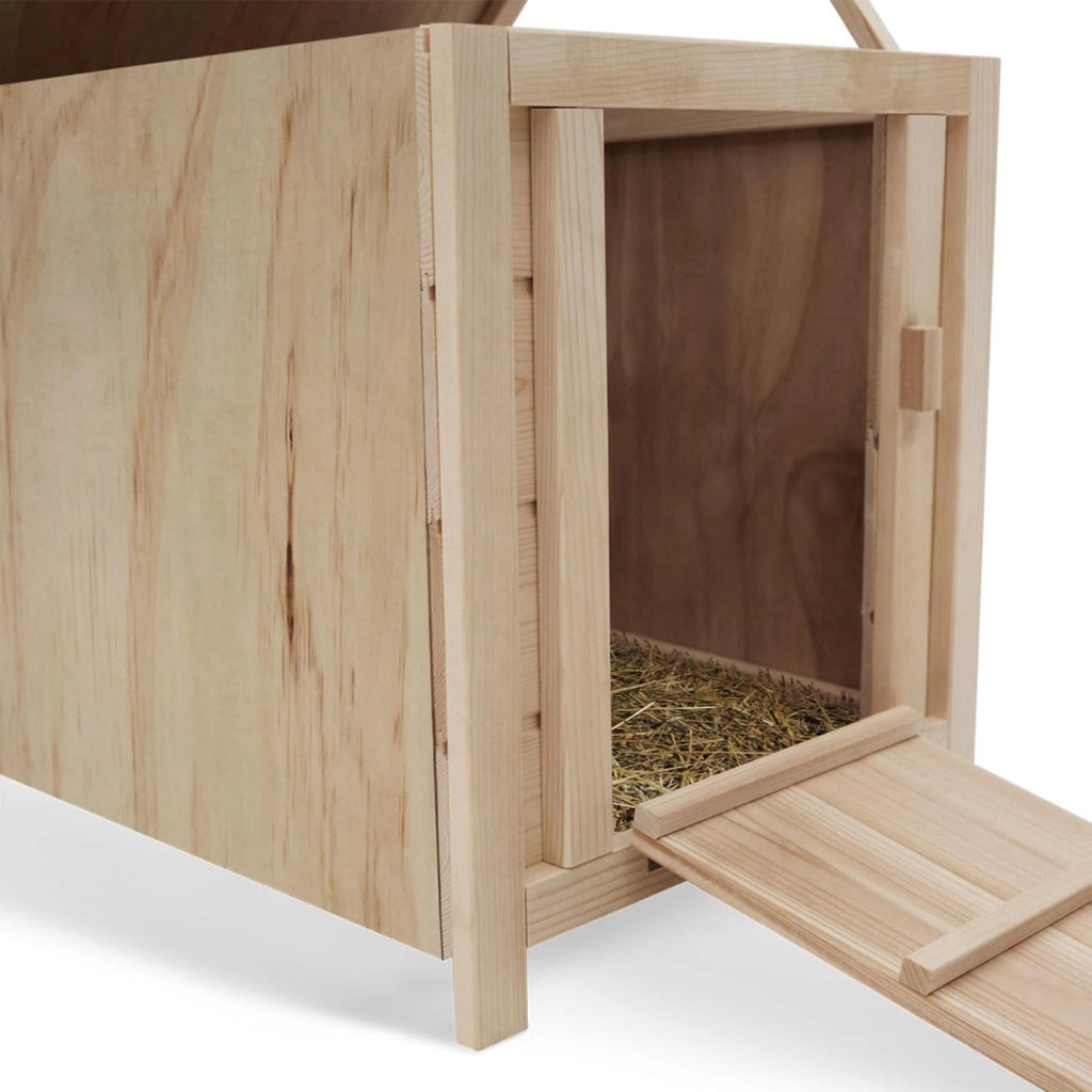 Set di 3 chiavi in legno per galline nido con fondo