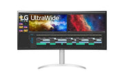 LG 38BQ85C-W Monitor PC 95,2 cm (37.5") 3840 x 1600 Pixel Quad HD+ Bianco