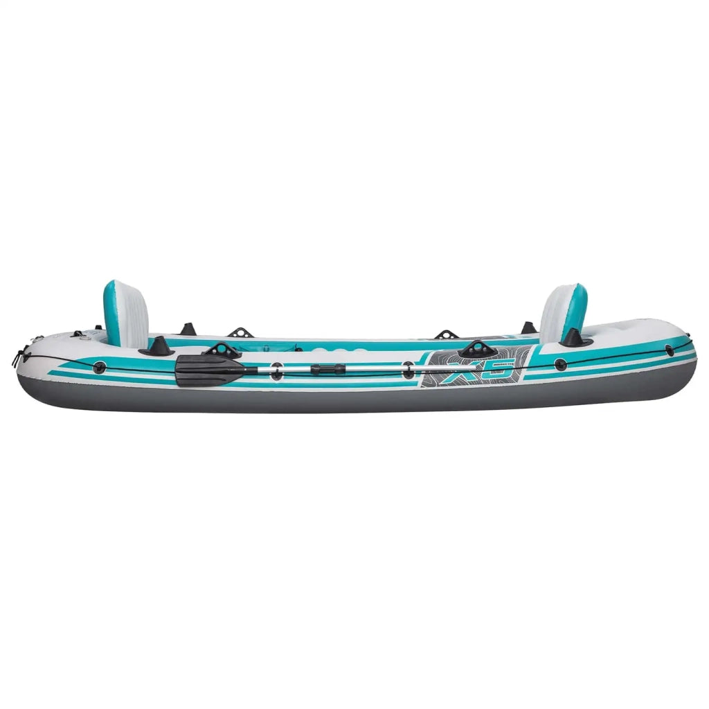 Bestway Gommone gonfiabile Grigio e Bianco 3,64 x 1,66 m PVC 42035746