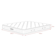 Materasso matrimoniale Chill con strato in memory foam 160x190xH23 cm.
