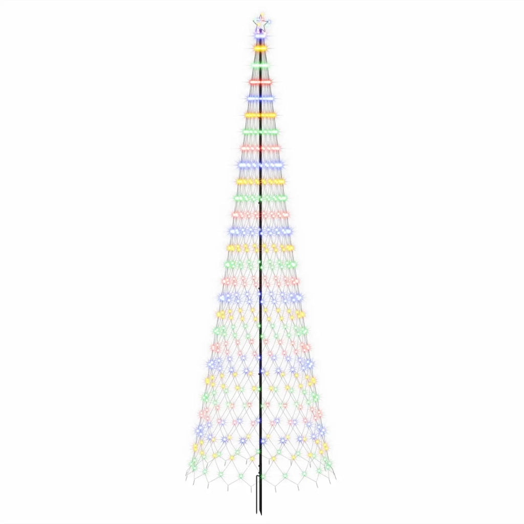 Albero di Natale LED EKENAS 500 cm 550 LED Multicolore Ferro 42053612