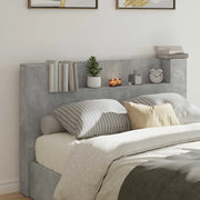 Testiera Grigio cemento 160 x 16,5 x 103,5 cm Legno multistrato 3418679
