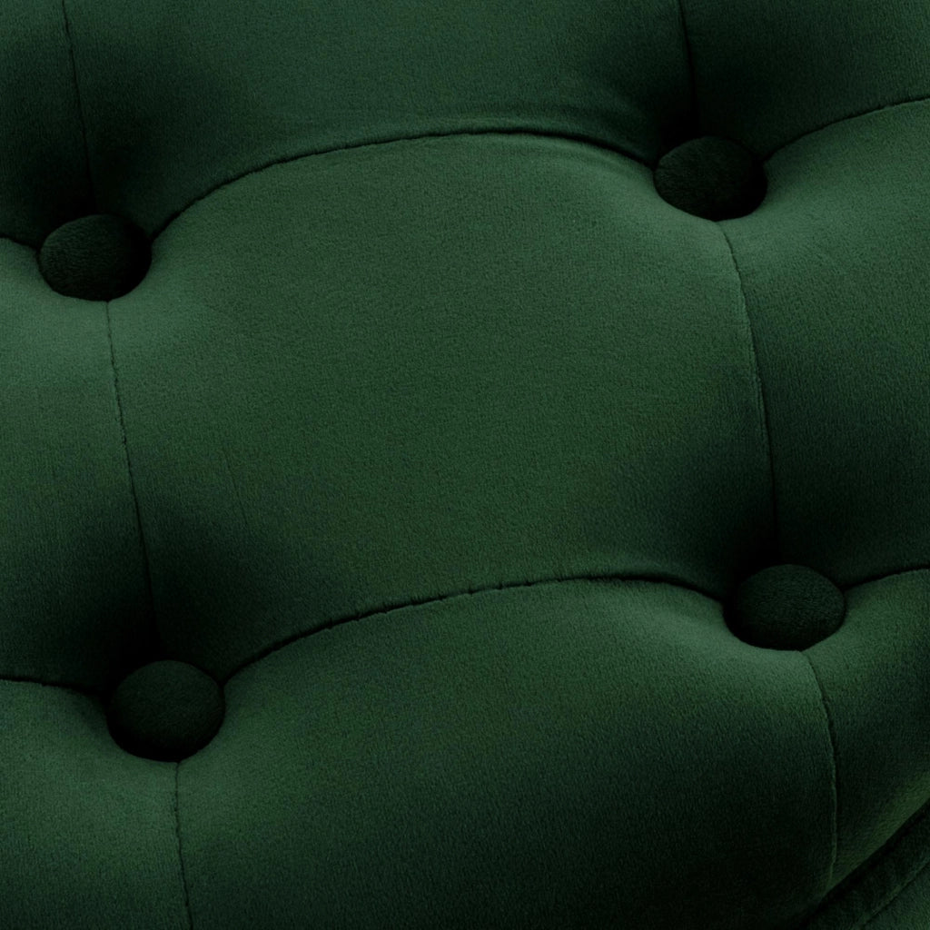 Pouf Contenitore Pantin In Velluto verde