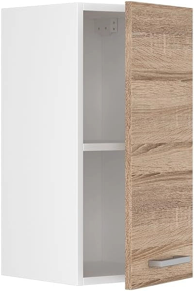 Pensile da cucina R-Line, Sonoma, 30 cm, per la libera combinazione all'interno di sistemi cucina modulari