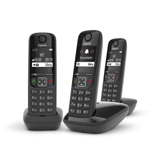 Telefono cordless dectgap tri as690trio