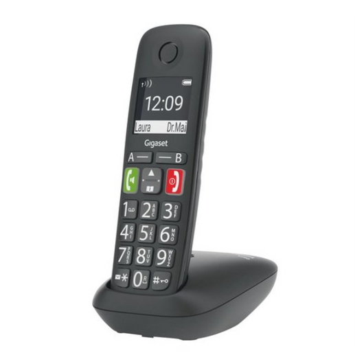 Gigaset e290hx black dect aggiuntivo senior - S30852H2961R101