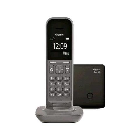 Telefono cordless dect gap cl390dark gray - CL390 DARK GRAY