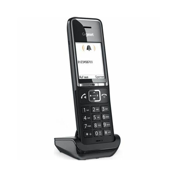 Cordless siemens gigaset comfort 550 black con vivavoce e presa cuffie