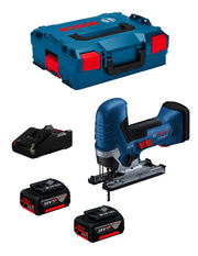 Seghetto Alternativo BOSCH GST 18V-125 S (2 x 5,0 Ah + GAL18V-40 + L-Boxx 136)