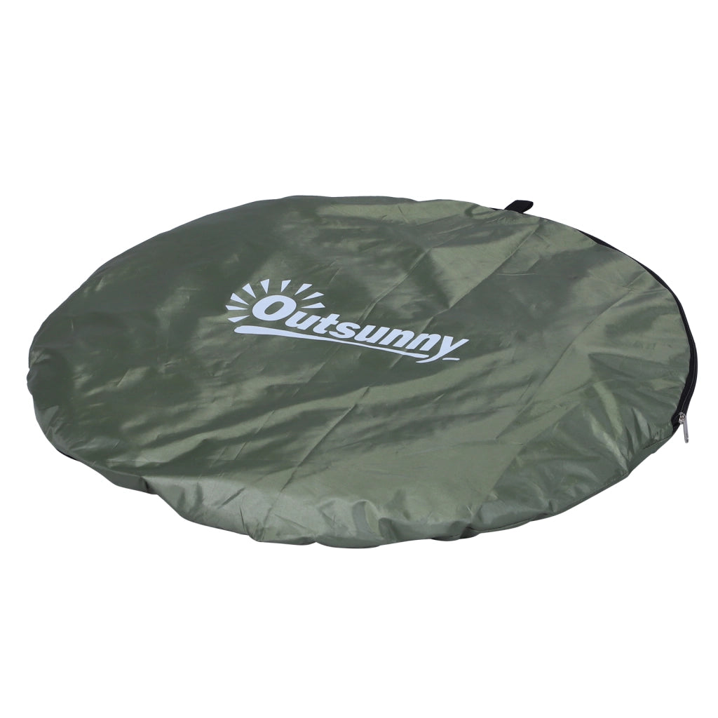 Cabina Doccia Portatile Pop-Up ¨C Zephmum ¨C Verde 120x120x190 cm