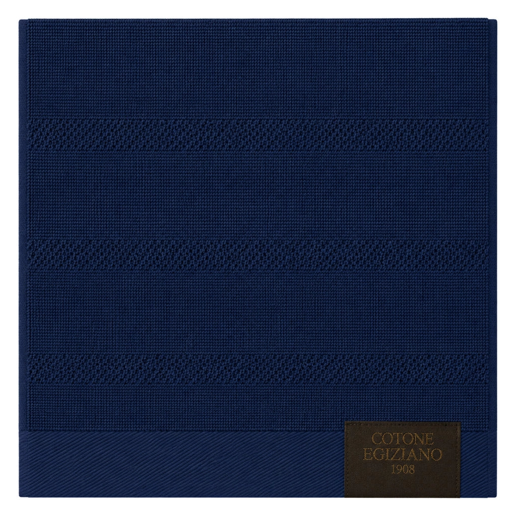 Saleneba, Telo Bagno set di 2 Asciugamano Viso 60x110 cm Asciugamano Ospite 40x60 cm, blu