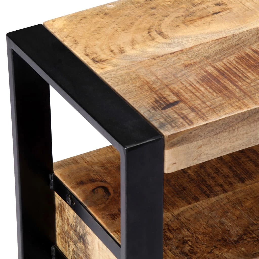 Pratica credenza porta TV di design 150 cm legno massello di mango 2502013