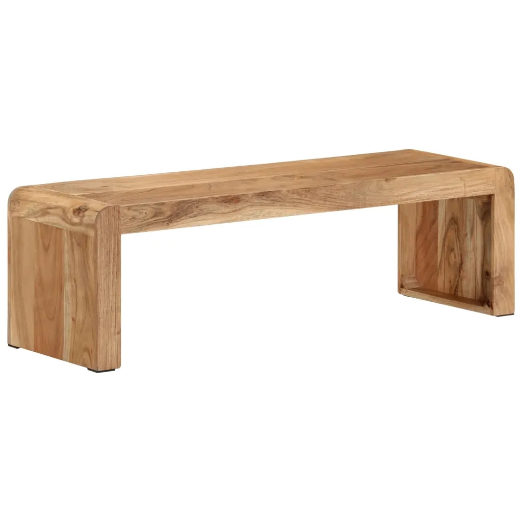 Mobile Porta TV 110x33x33 cm in Legno Massello di Acacia 351648