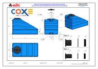 Serbatoio da esterno sottoscala ssc lt.300 blu