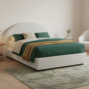 Acy, Letto Piazza e Mezza Materasso Incluso Made in Italy, Bianco