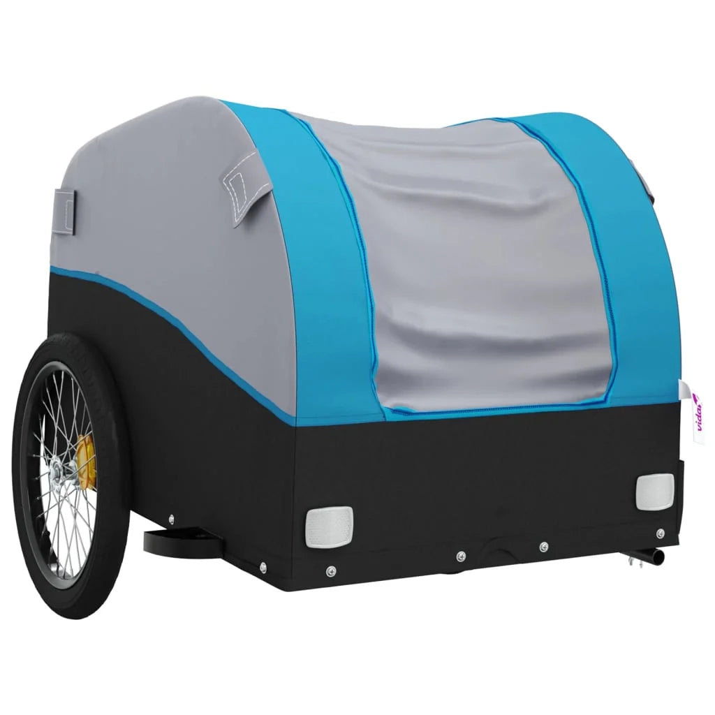 Rimorchio per trasporto biciclette 30 kg ferro blu 02_0044086