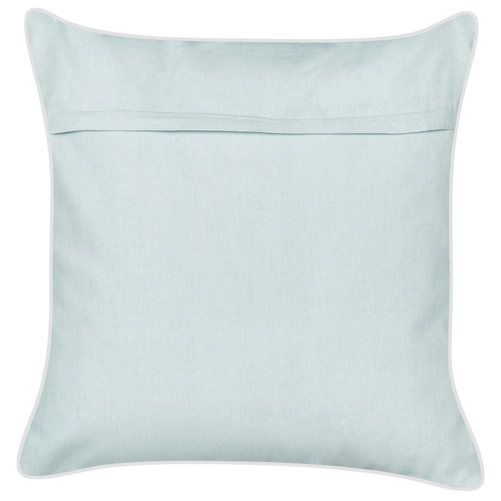 Set di 2 cuscini in velluto blu quadrato motivo polpo marino accessori camera da letto soggiorno