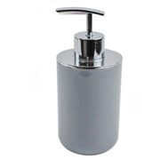 Trade Shop - Dispenser Porta Sapone Liquido Grigio Chiaro Per Ricambio Accessori Bagno 69469 -