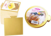 Tavoliere per Cupcake da 200 - Carta Gialla - Tavoliere per Dessert - Set da 200 - Tavoliere per Mousseline