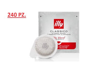 240 cialde illy caffè in cialde ese monodose, tostato classico, 6 confezioni da 40 cialde