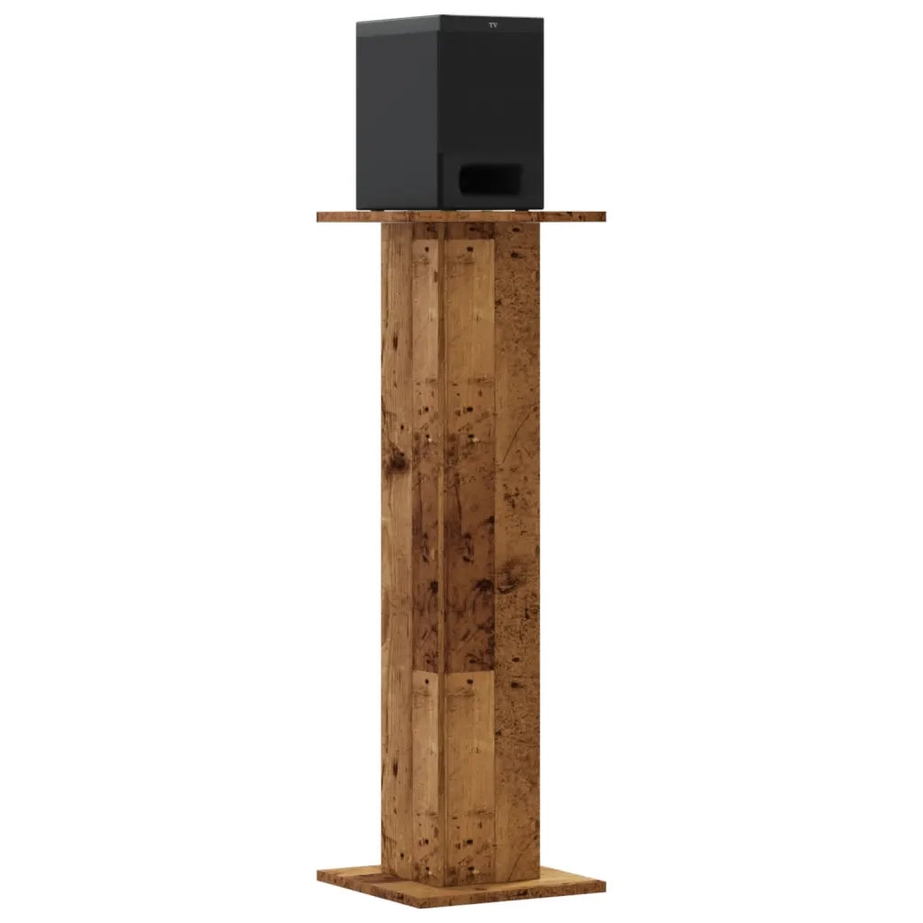 Supporti Altoparlanti 2 pz Legno 30x30x95 cm Legno Multistrato CFW7558211