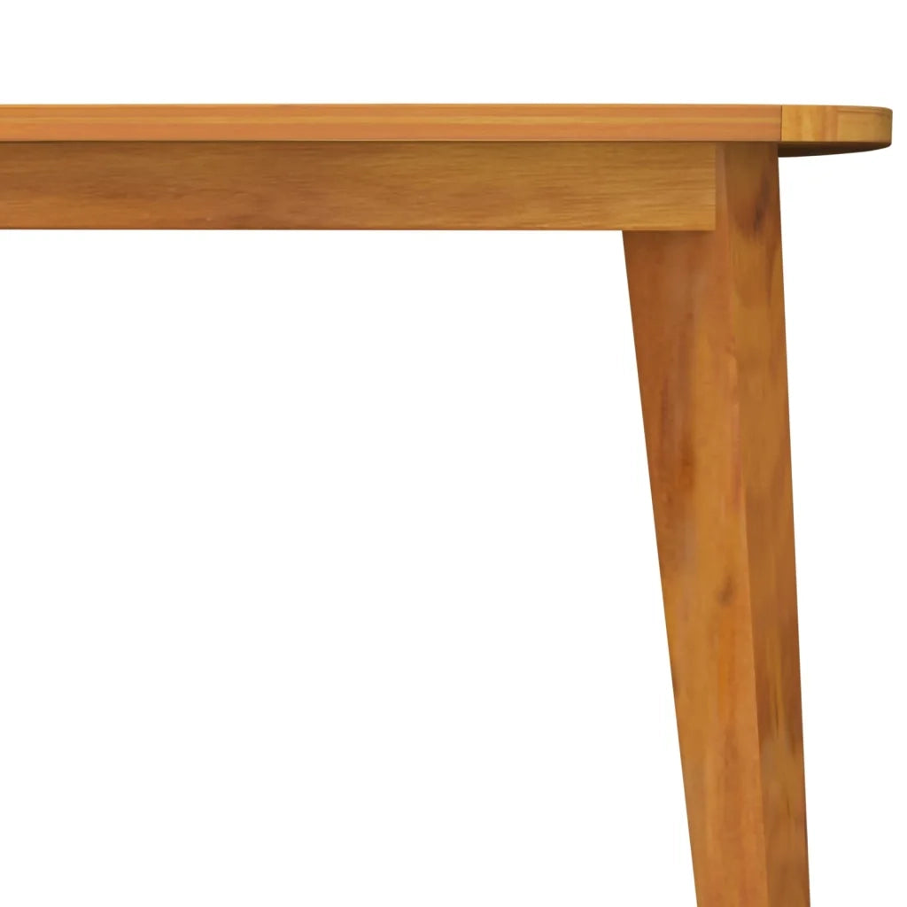 Tavolo da Giardino 110x110x75 cm Legno Massello Di Acacia 310302