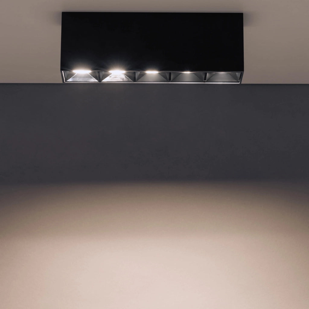 Plafoniera a barra LED nera Nowodvorski MIDI S 5x 4000K