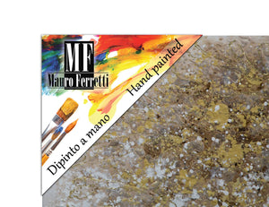 Dipinto su Tela Super Tree 180x3,8x60 cm in Legno di Pino e Canvas