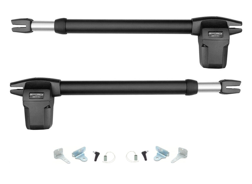 COPPIA PISTONI CANCELLO BATTENTE DESTRO SINISTRO SX DX MOTORE 230V BHR CORSA 600