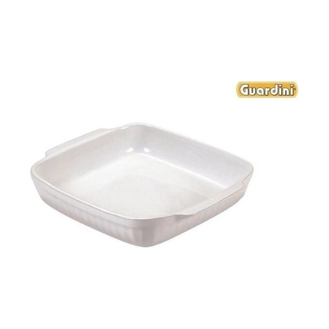 Guardini COTC22 Ceramica Pirofila Quadrata 25x22 cm forno tradizionale e microonde lavastoviglie colore Bianco