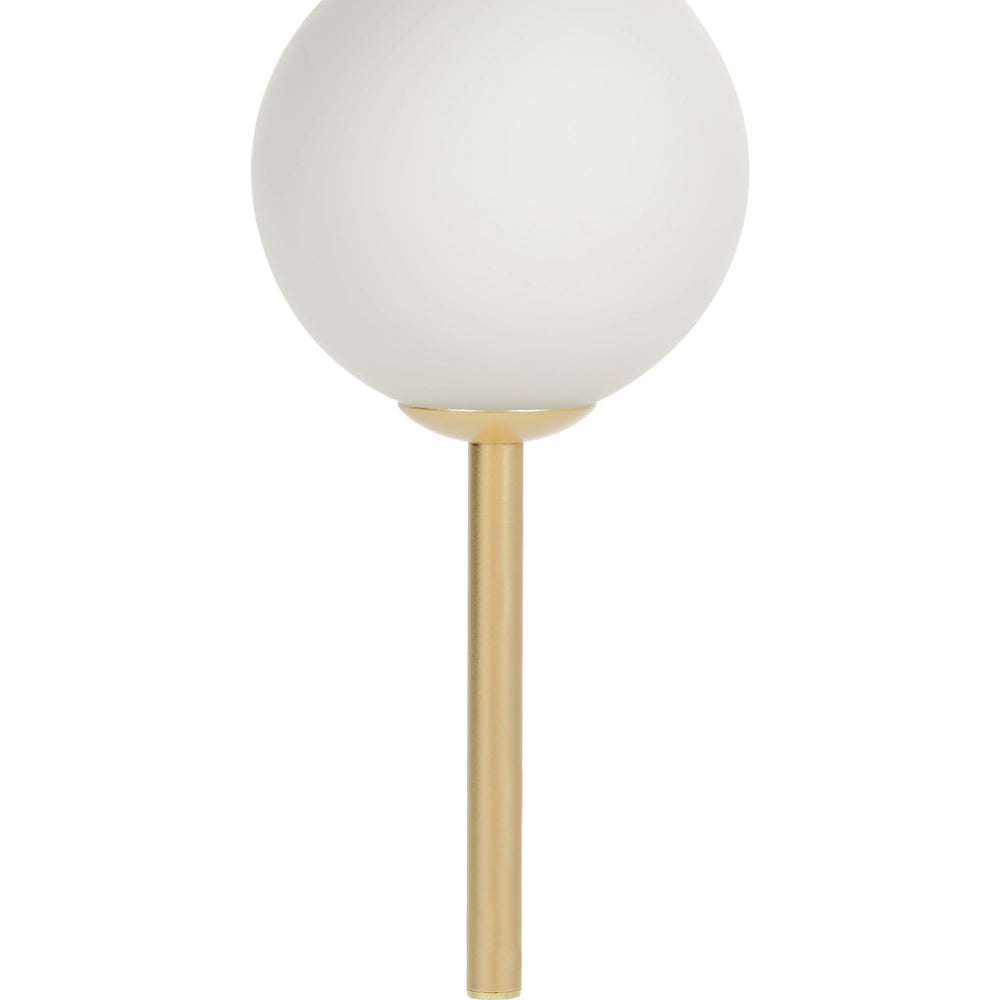 Lampadario con 3 luci a LED in metallo con paralumi rotondi in vetro metallo dorato soggiorno stile glamour