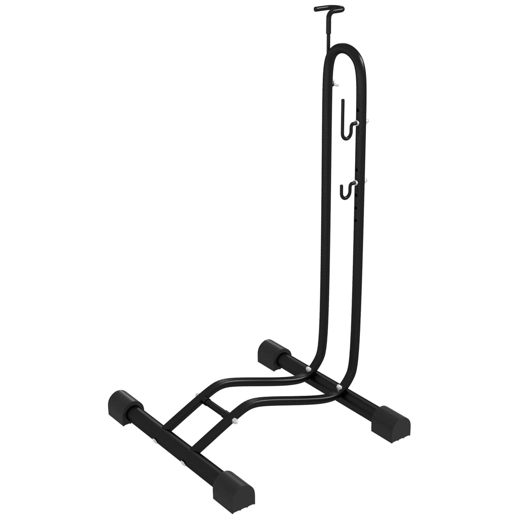 Parcheggio Biciclette Verticale e Orizzontale con Ganci Ajustabili ¨C zephmum ¨C Nero