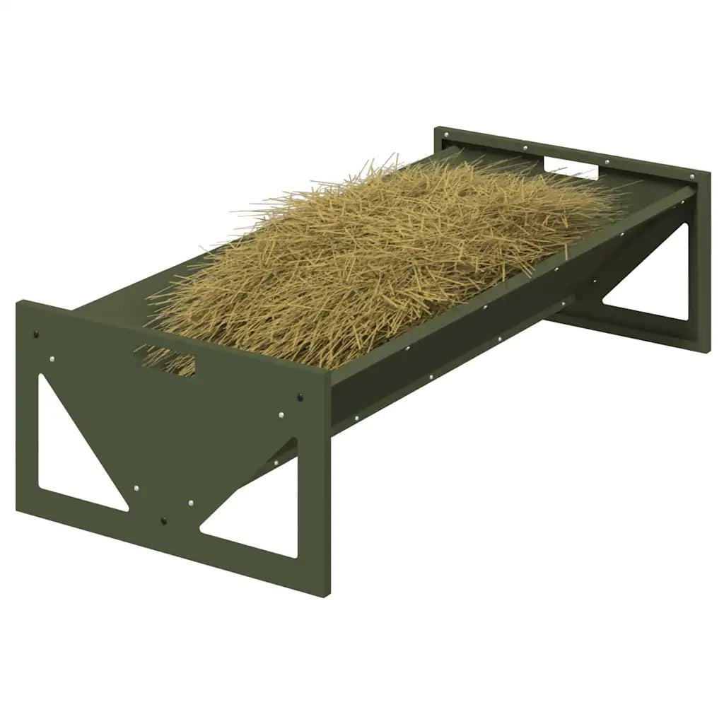 Abbeveratoio per bestiame Verde oliva 108 x 50 x 28 cm CFW2663232